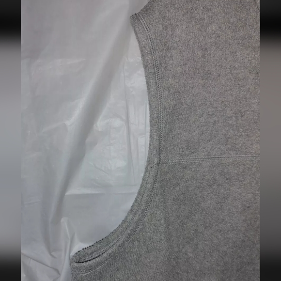 St John's Bay Polyester Men's Vest 2000s Style X Large, Gray, Pre-owned - Picture 4 of 12